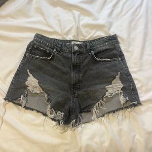 Zara Denim Mom Shorts
